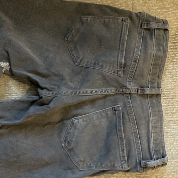 Free People Washed black raw hem jeans - Picture 5 of 5